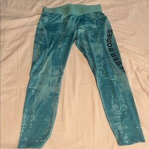 BETTER BODIES Aqua Leggings Gracie Curve